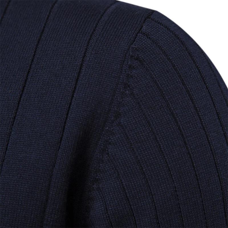 Philipp – klassisk sweater med halv lynlås