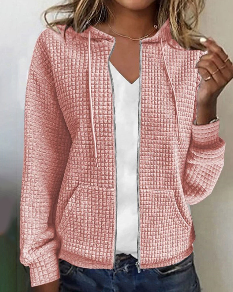 Lara - casual cardigan med lommer