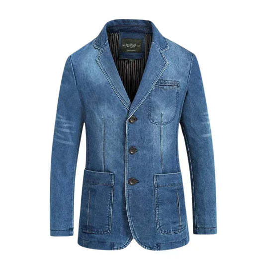 Peter - stilfuld denim blazer