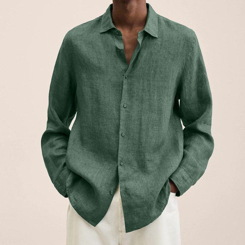 Elegant hørskjorte til herrer - albert