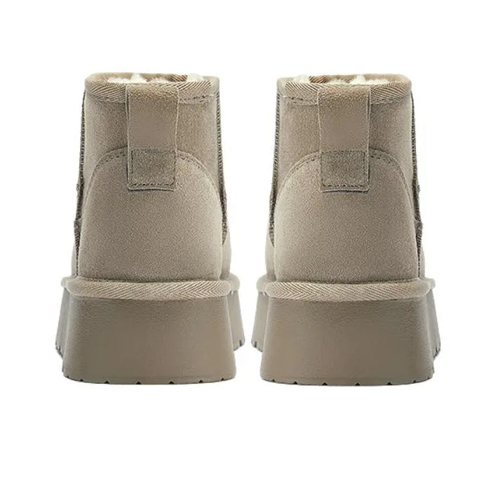 Støvler med blødt pelsfor for ekstra komfort til kvinder