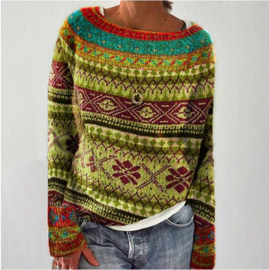 Xanthe | retro sweater til kvinder