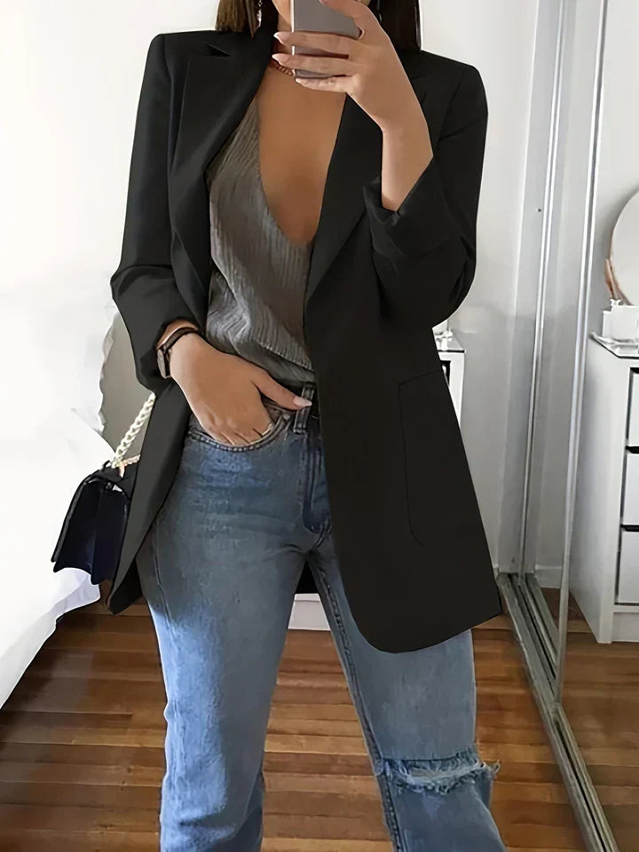 Afslappet oversized lyra blazer