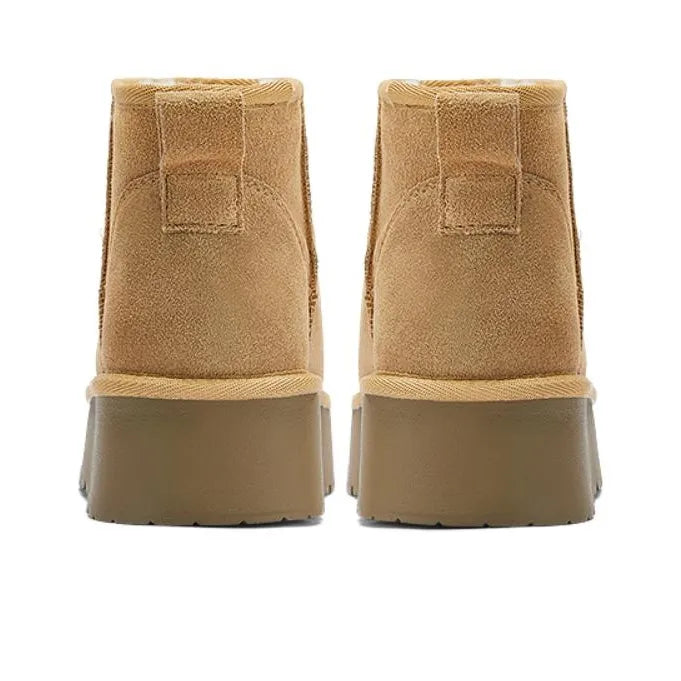 Støvler med blødt pelsfor for ekstra komfort til kvinder