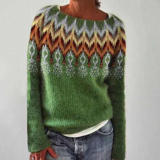 Xanthe | retro sweater til kvinder