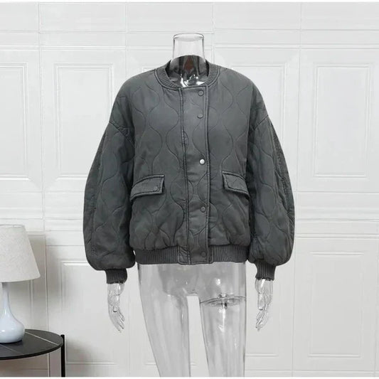 Elegant bomuldsfrakke - Reyna