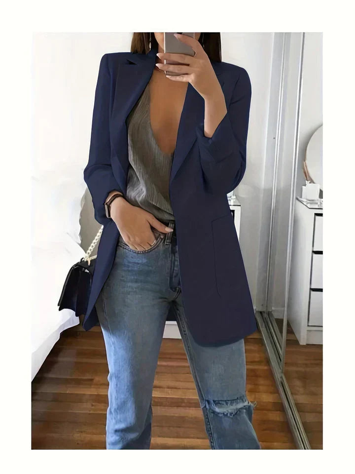 Afslappet oversized lyra blazer