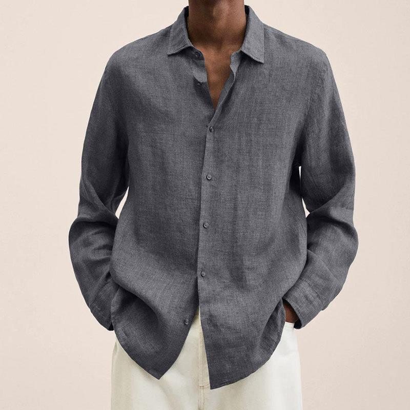 Elegant hørskjorte til herrer - albert