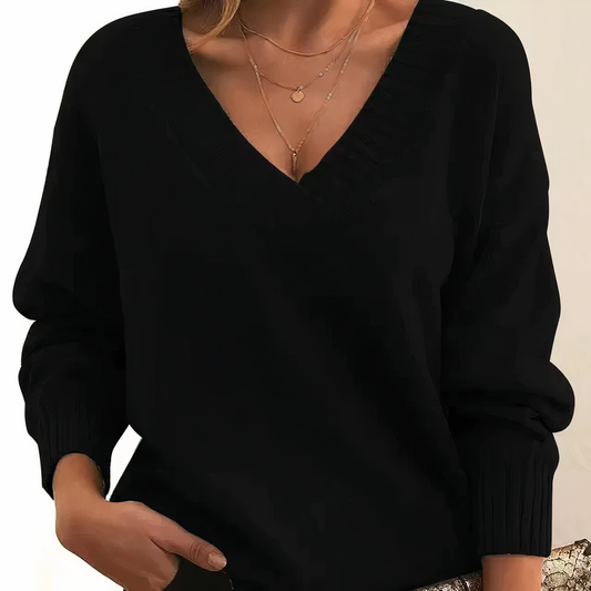 Moderigtig kashmir sweater - efterår