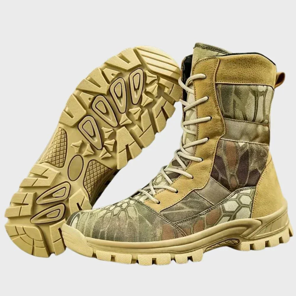 Komfortable høje vandrestøvler til mænd