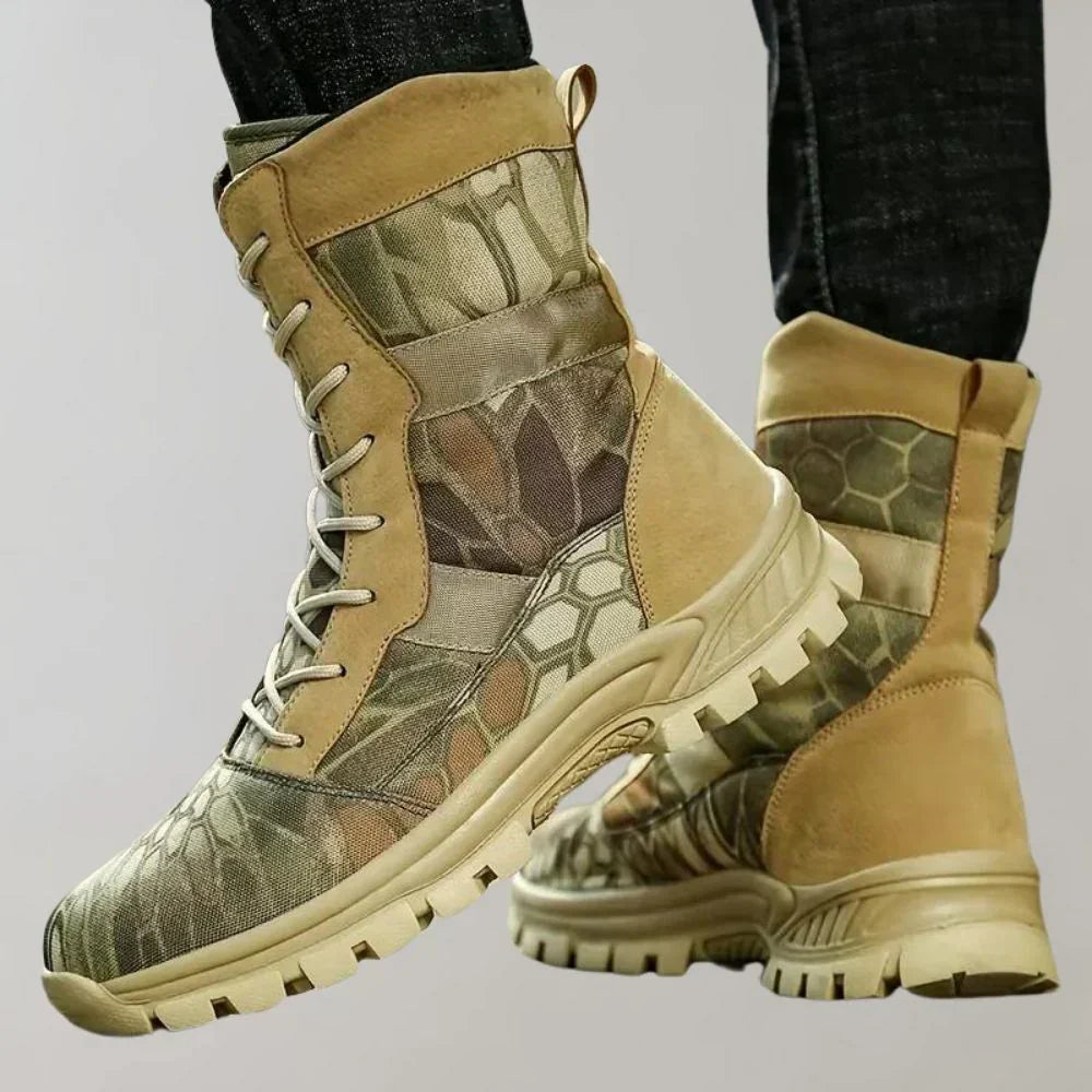 Komfortable høje vandrestøvler til mænd