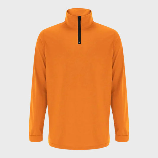 Varm herresweater med lynlås
