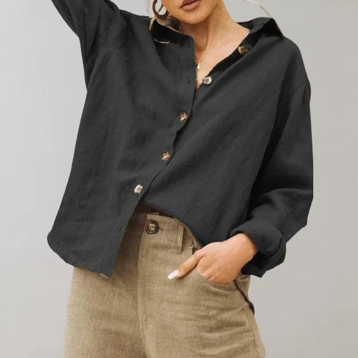 Afslappet damebluse