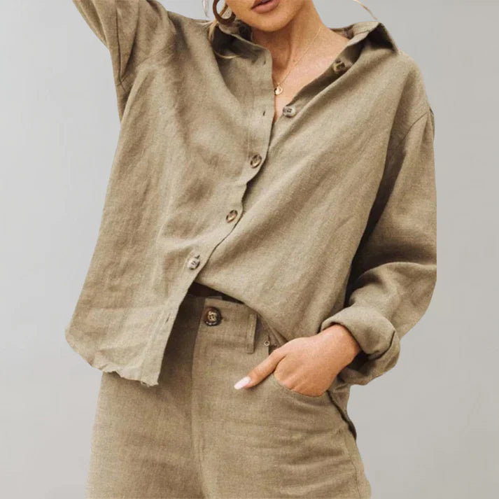 Afslappet damebluse