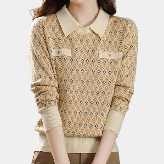 Ivanka - elegant strikket dametrøje