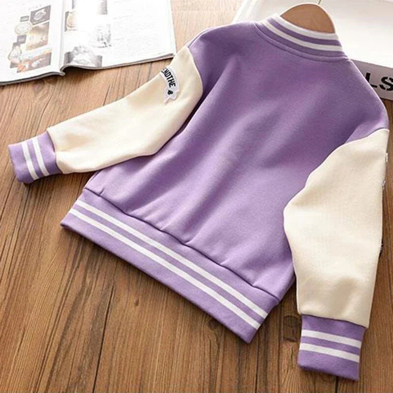 Vivian - stilfuld collegejakke til piger