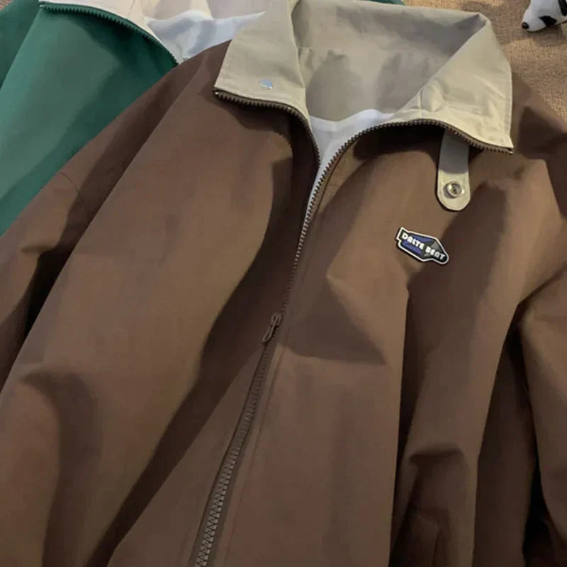 Clara - overdimensioneret vintagefrakke, varm og moderigtig til vinteren