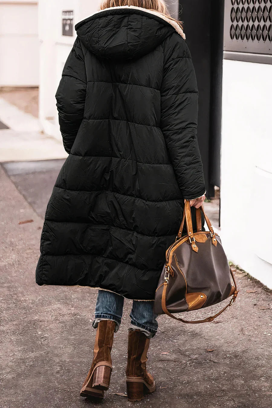 Kennedy - elegant dobbeltsidet varm parka