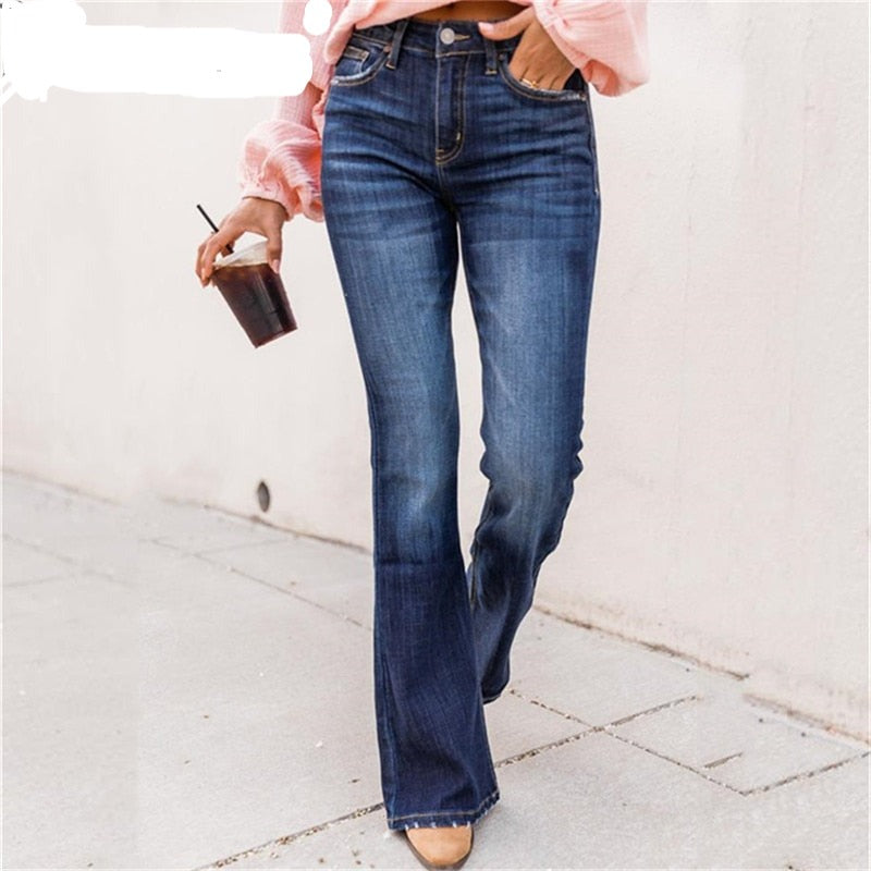 Stretch bukser med lukning