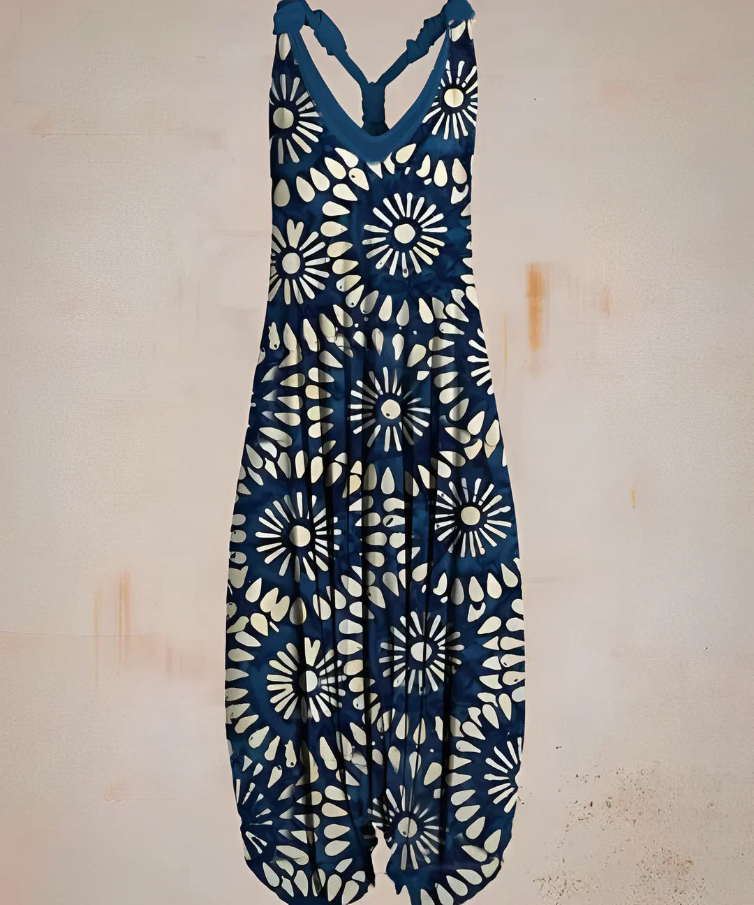 Lisa - printet boho jumpsuit til kvinder