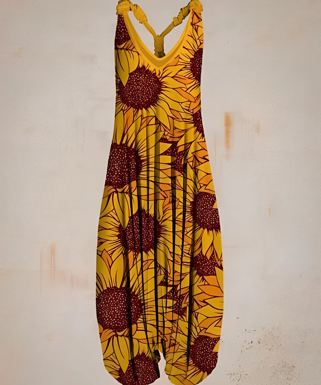 Lisa - printet boho jumpsuit til kvinder