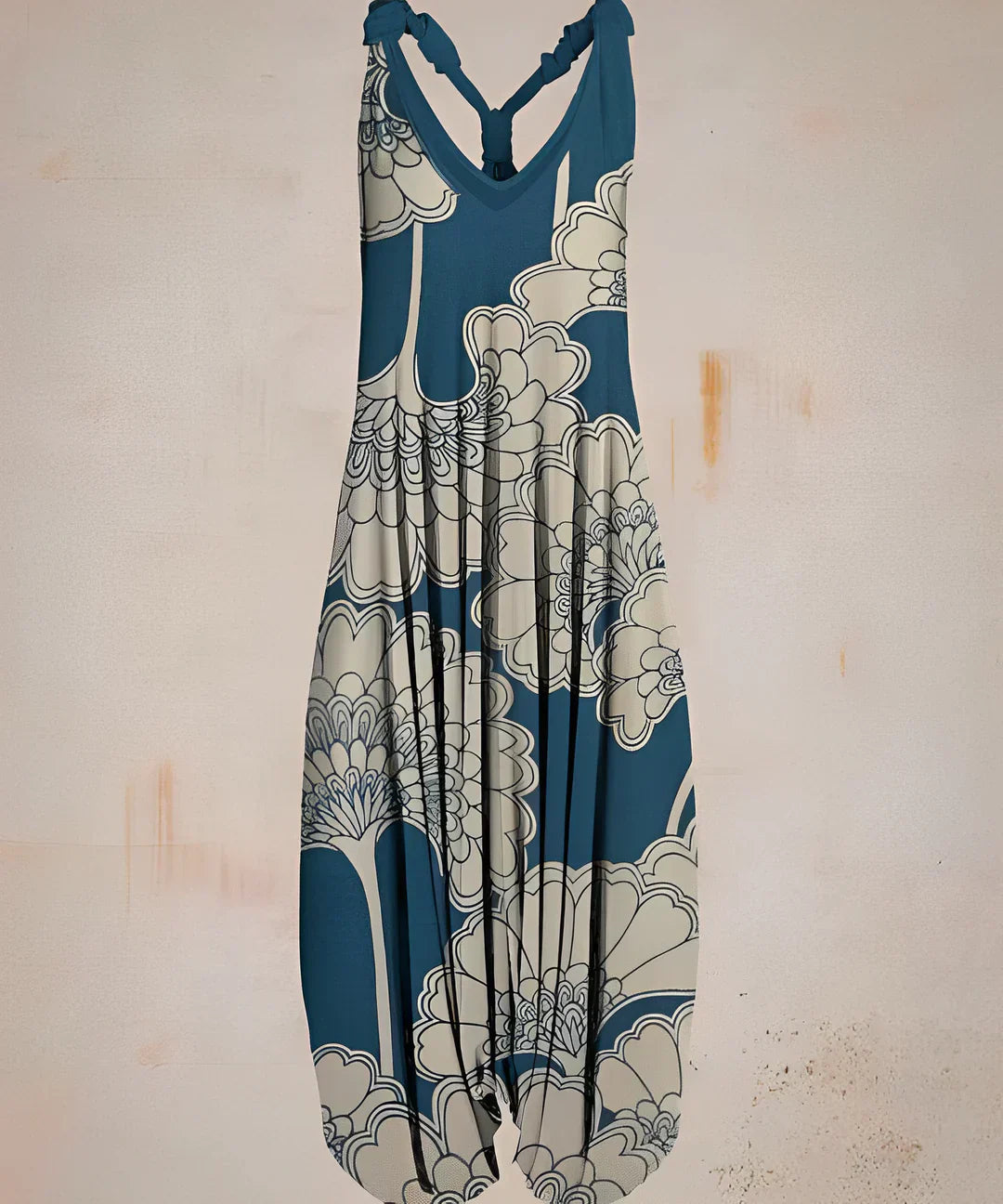 Lisa - printet boho jumpsuit til kvinder