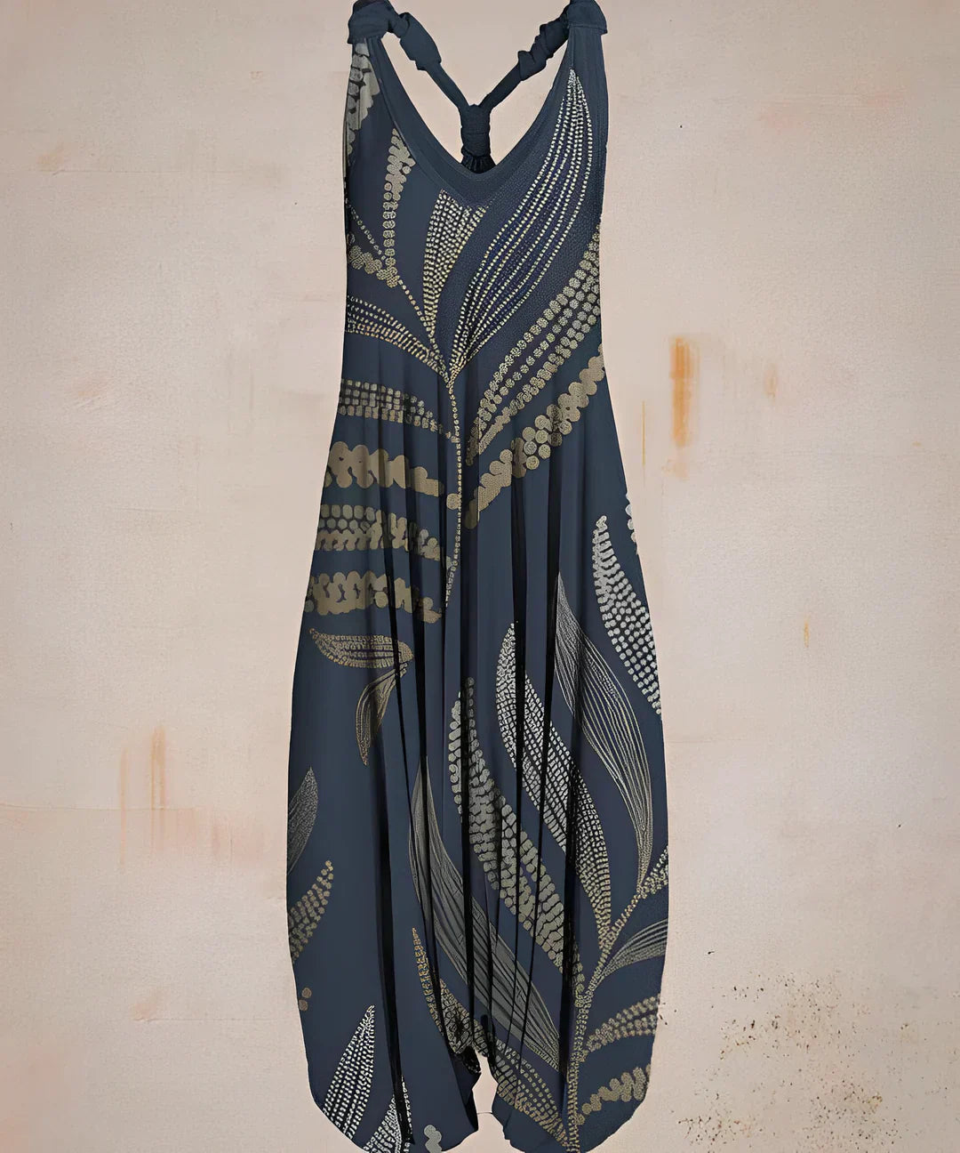 Lisa - printet boho jumpsuit til kvinder
