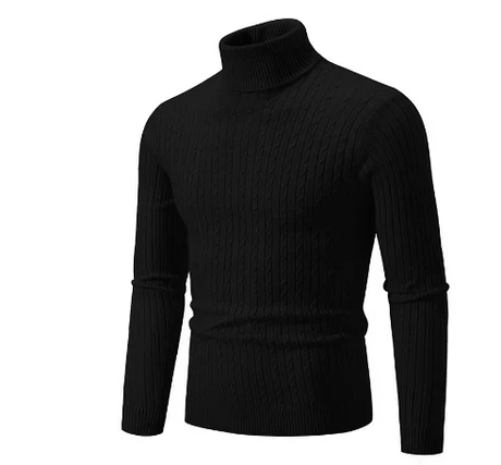 Agnesat | rullekrave sweater til mænd | vinter
