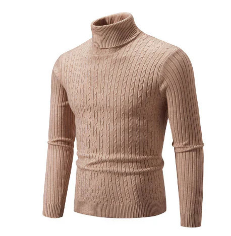 Agnesat | rullekrave sweater til mænd | vinter