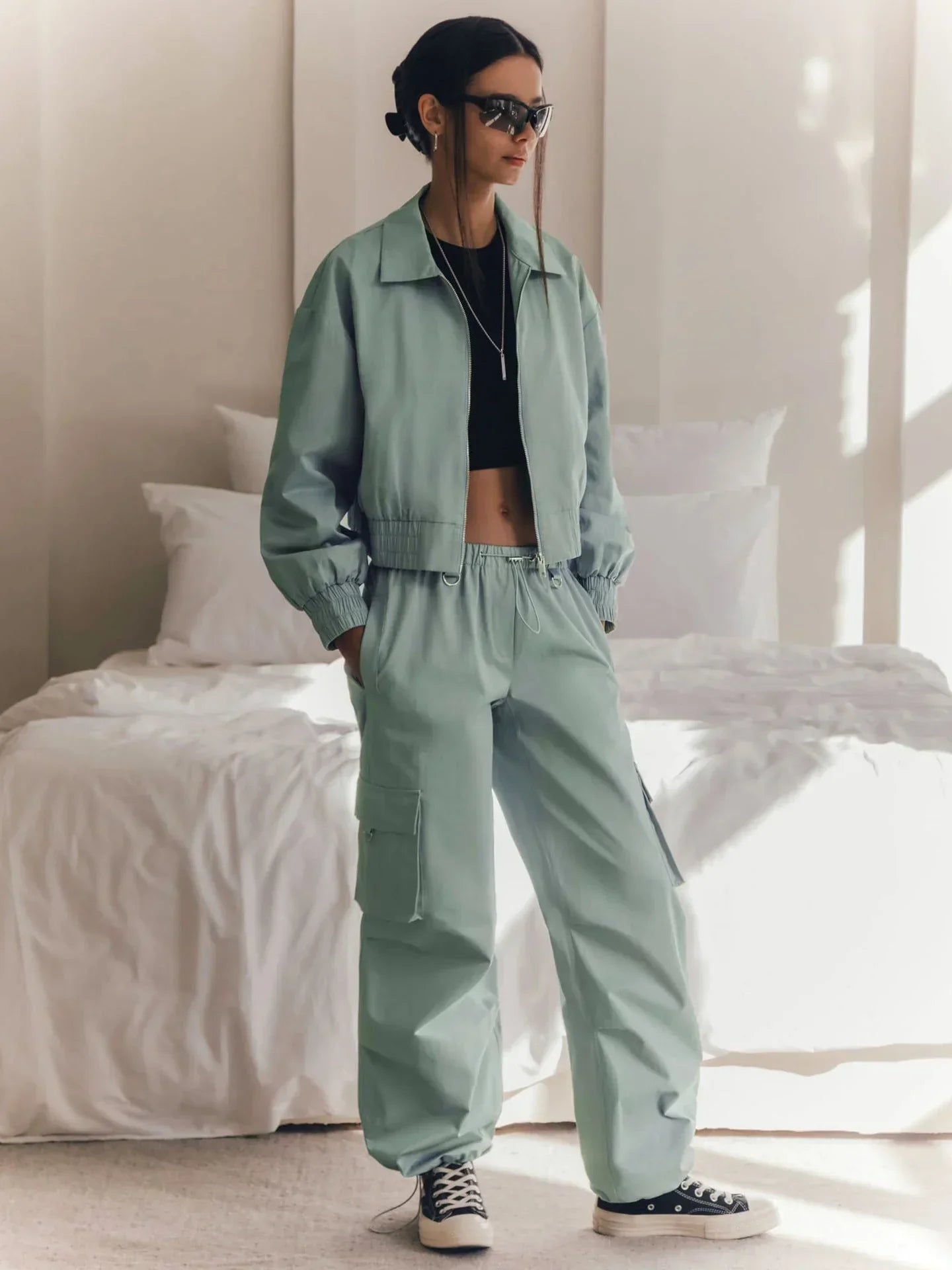 Kort mintjakke - franziska