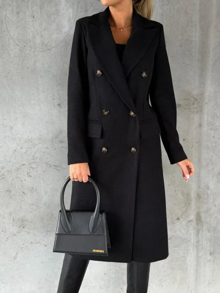 Meridel – mere elegant lang frakke