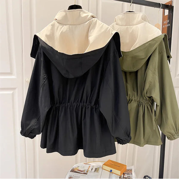 Lilian – vandtæt trenchcoat