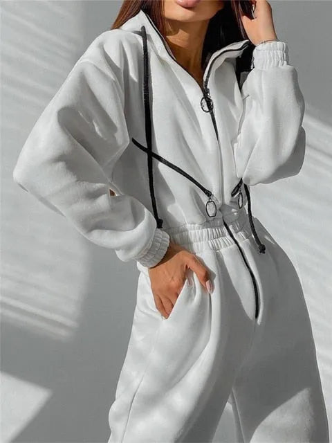 Vinter jumpsuit elegance og komfort til kolde dage