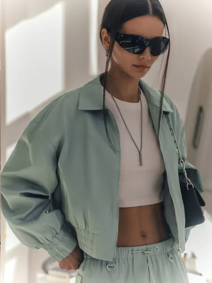 Kort mintjakke - franziska