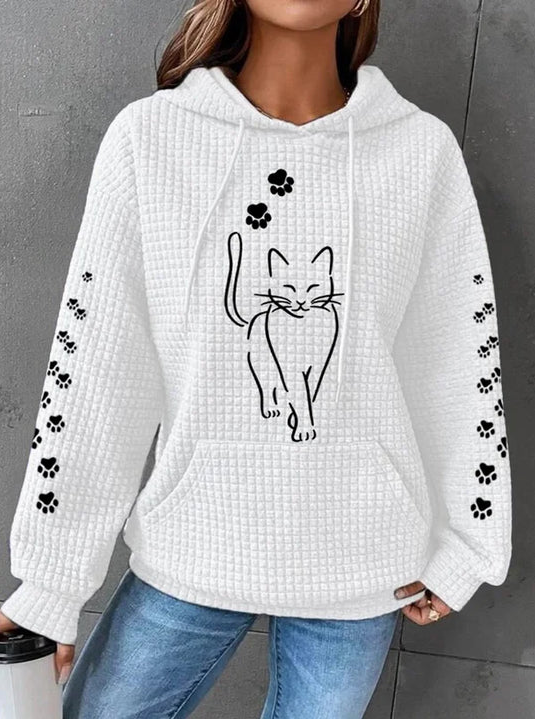 Maya l behagelig og varm hættetrøje til kvinder