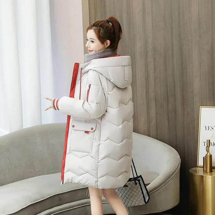 Lisa - den bedste vindtætte vinterjakke med hætte i 2024