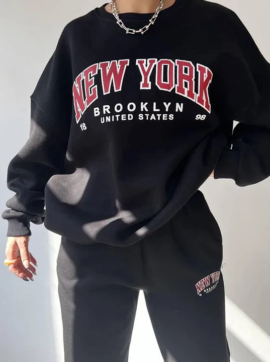 Liora l plus størrelse todelt sæt newyork