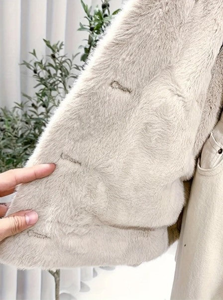 Deno - denim vendbar jakke