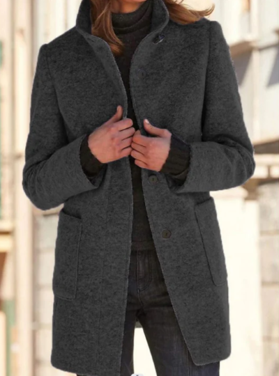 Felicity | stilfuld og elegant button-down frakke