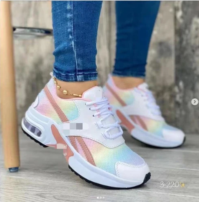 Paula – afslappede sneakers i mesh