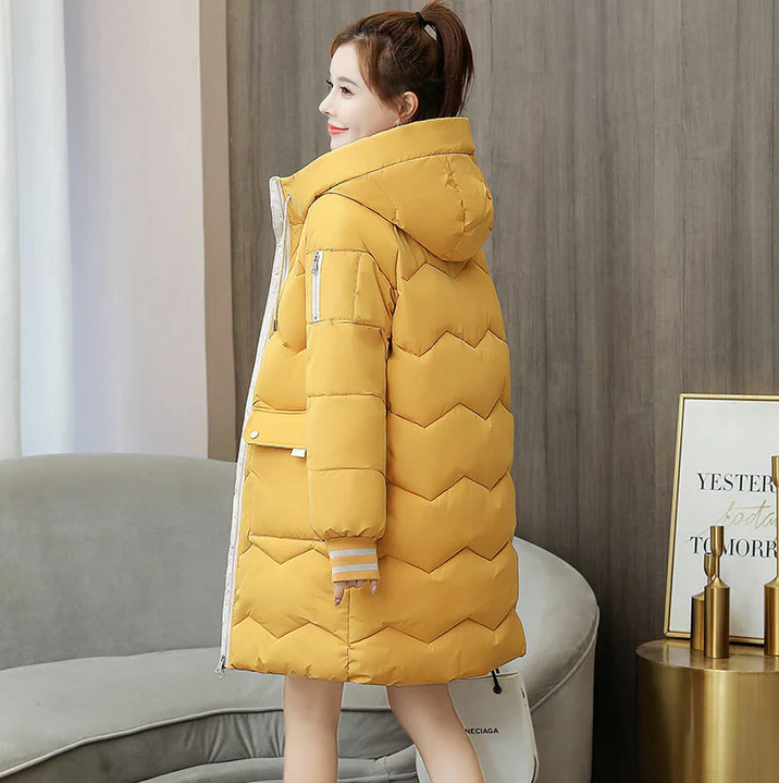 Lisa - den bedste vindtætte vinterjakke med hætte i 2024