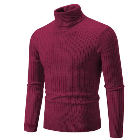 Agnesat | rullekrave sweater til mænd | vinter
