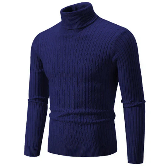 Agnesat | rullekrave sweater til mænd | vinter