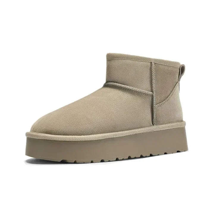 Støvler med blødt pelsfor for ekstra komfort til kvinder