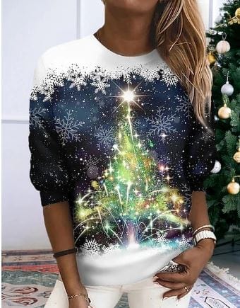 Aira - elegant jule-sweatshirt