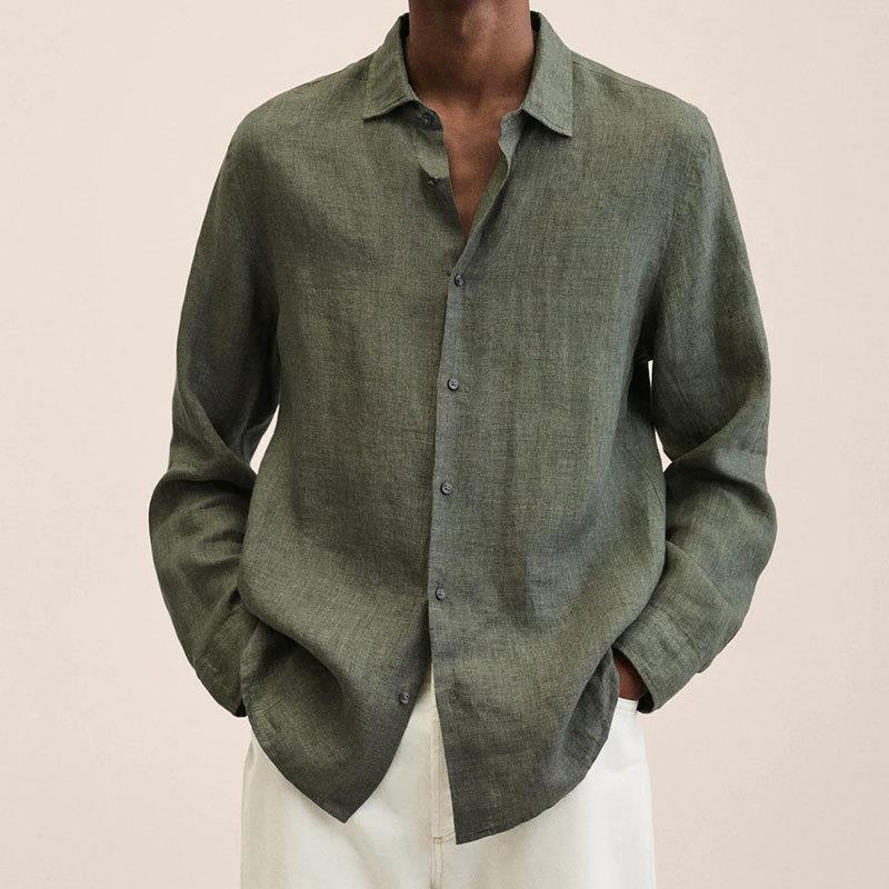 Elegant hørskjorte til herrer - albert