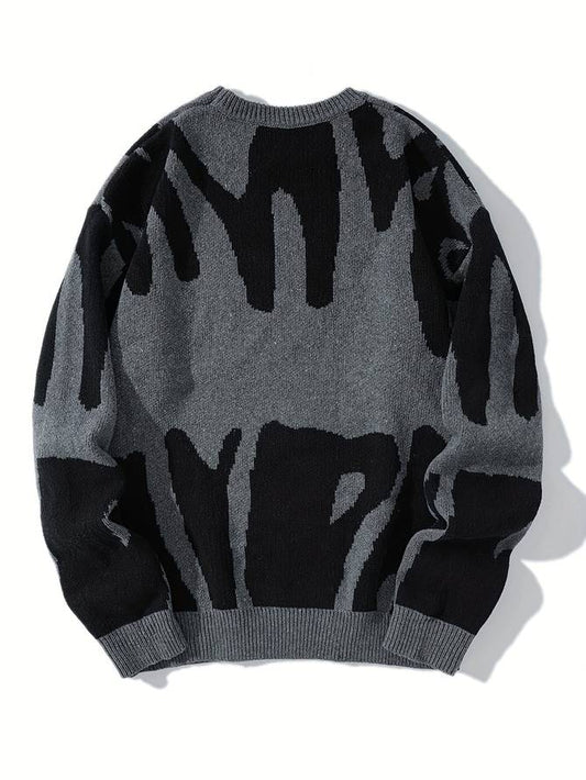 Klassisk – grå sweater til stilfulde mænd i hverdagen