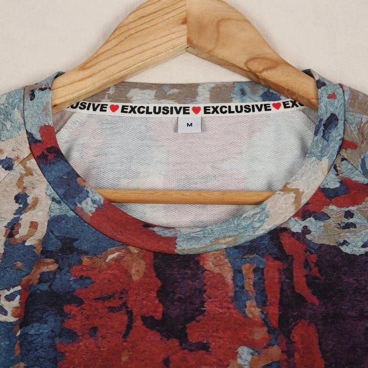 Eva Janssen – sweater med abstrakt print