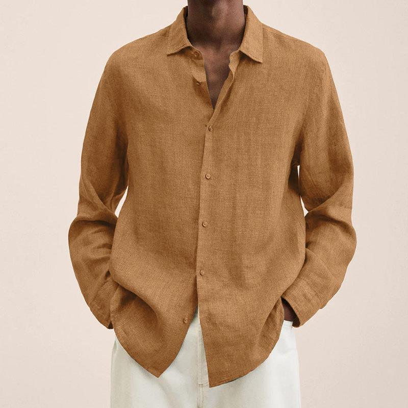 Elegant hørskjorte til herrer - albert