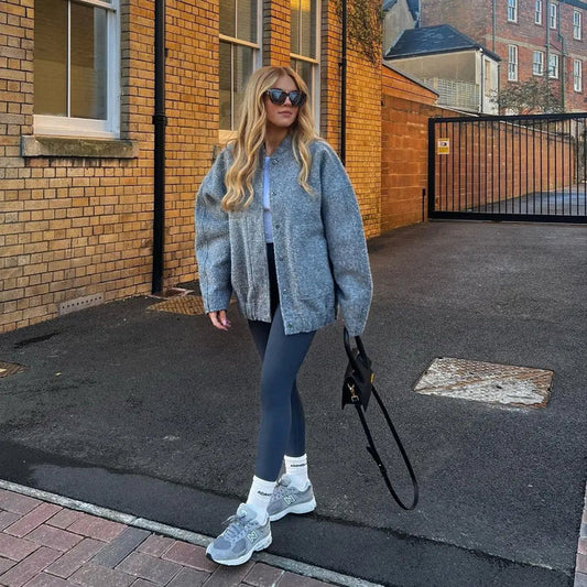 Mazie - moderigtig damejakke i oversize